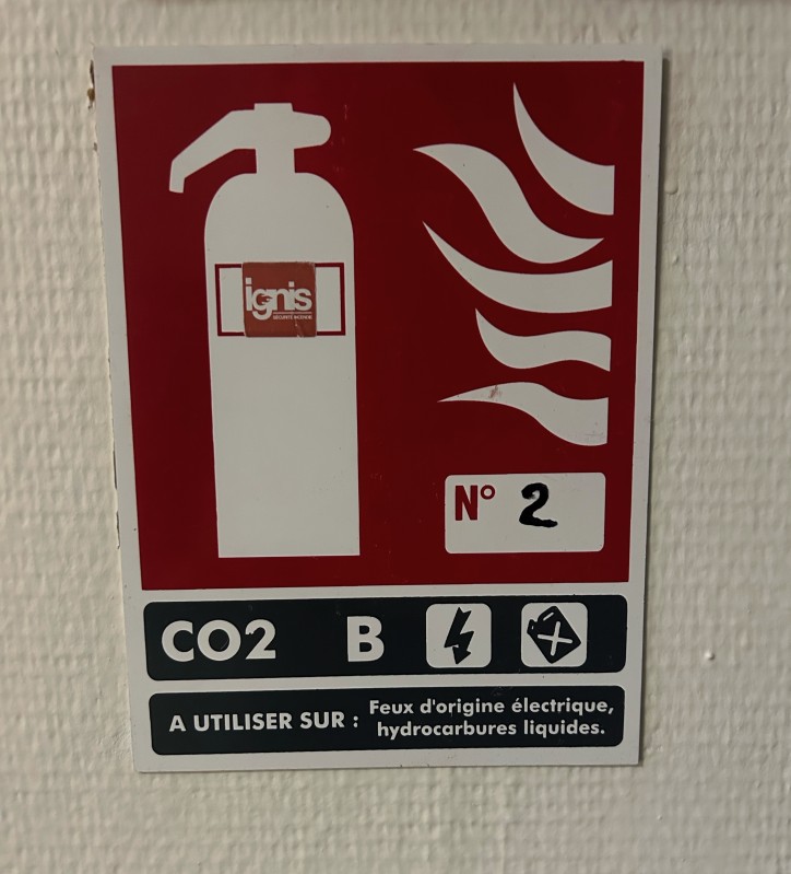 Signalétique incendie à Marseille dans les Bouches-du-Rhône