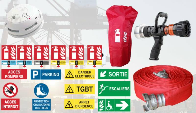 Vente de matériel incendie pour établissements recevant du public à Gémenos